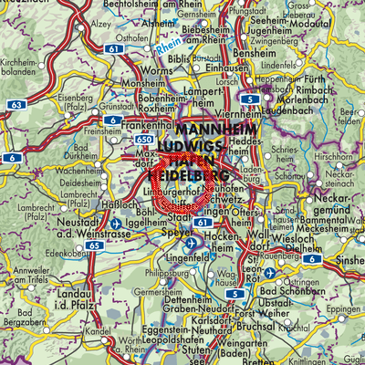 Landkarte Neuhofen