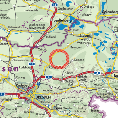 Landkarte Neukirch