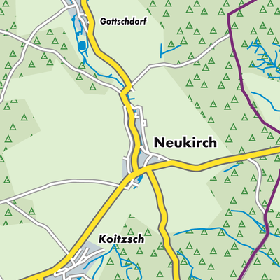 Übersichtsplan Neukirch