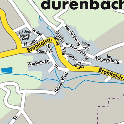 Stadtplan Niederdürenbach
