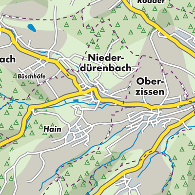 Übersichtsplan Niederdürenbach