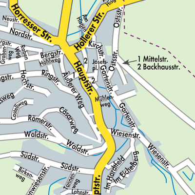 Stadtplan Niederelbert