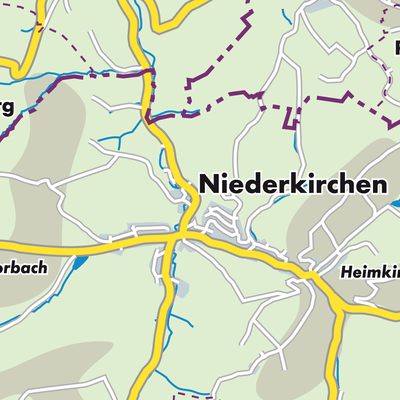 Übersichtsplan Niederkirchen