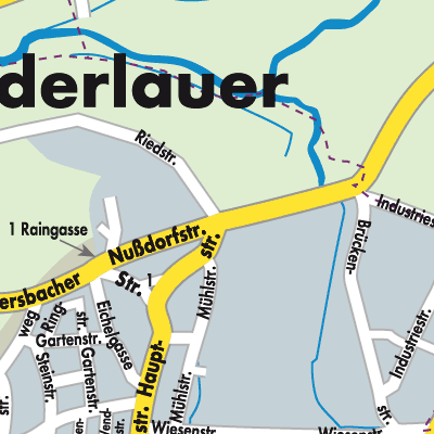 Stadtplan Niederlauer