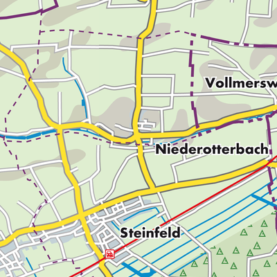 Übersichtsplan Niederotterbach