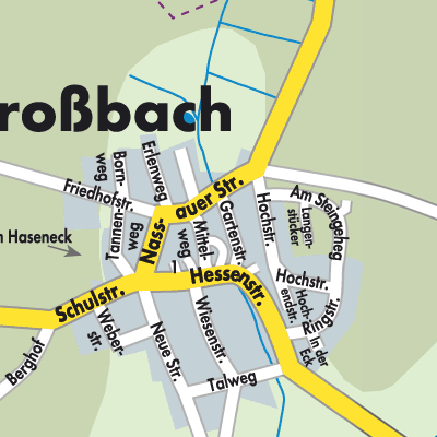 Stadtplan Niederroßbach