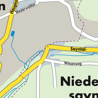 Stadtplan Niedersayn