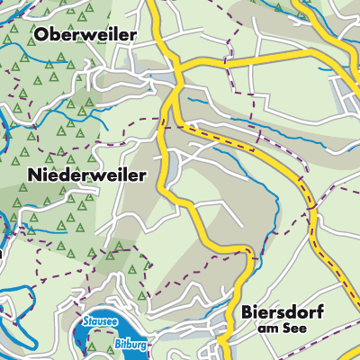 Übersichtsplan Niederweiler