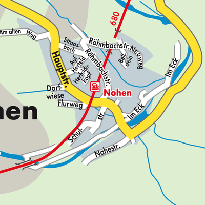Stadtplan Nohen