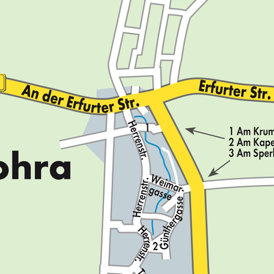 Stadtplan Nohra