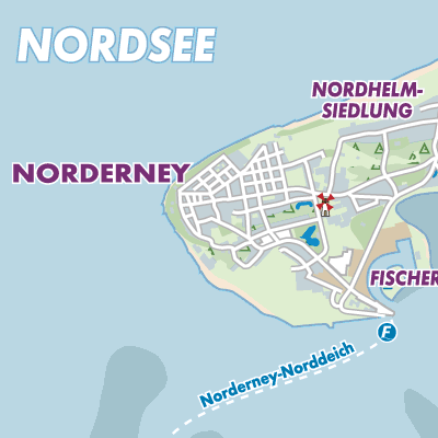 Übersichtsplan Norderney