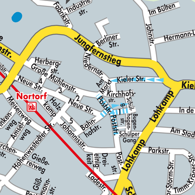 Stadtplan Nortorf