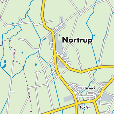 Übersichtsplan Nortrup