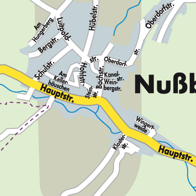 Stadtplan Nußbach