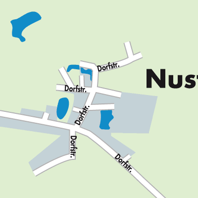 Stadtplan Nustrow