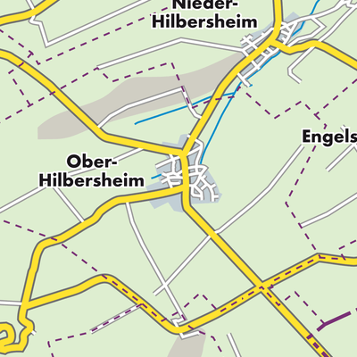 Übersichtsplan Ober-Hilbersheim