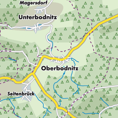 Übersichtsplan Oberbodnitz