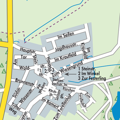 Stadtplan Oberelbert