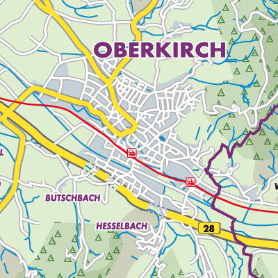Übersichtsplan Oberkirch