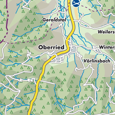 Übersichtsplan Oberried