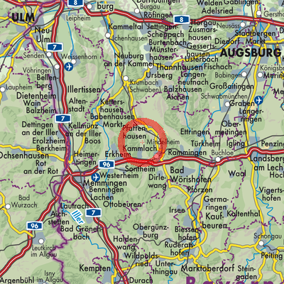 Landkarte Oberrieden