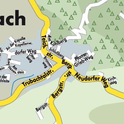 Stadtplan Obertrubach