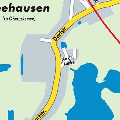Stadtplan Oberuckersee