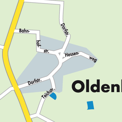 Stadtplan Oldenborstel