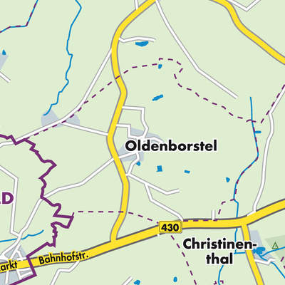 Übersichtsplan Oldenborstel