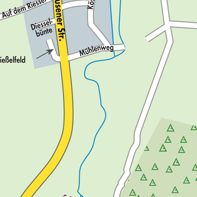 Stadtplan Oldendorf (Luhe)