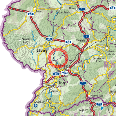 Landkarte Orenhofen