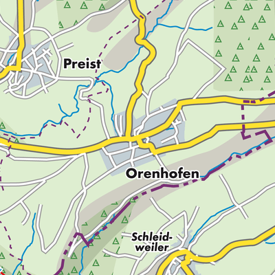 Übersichtsplan Orenhofen