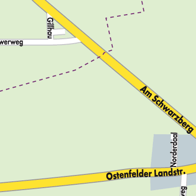 Stadtplan Ostenfeld (Husum)