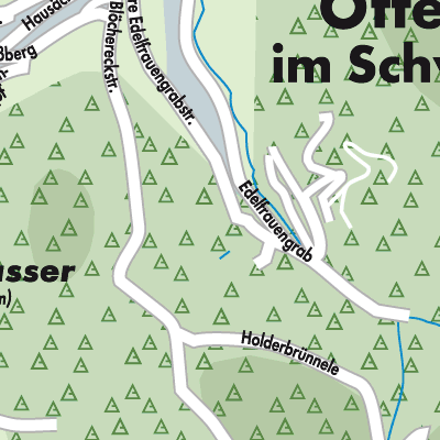 Stadtplan Ottenhöfen im Schwarzwald