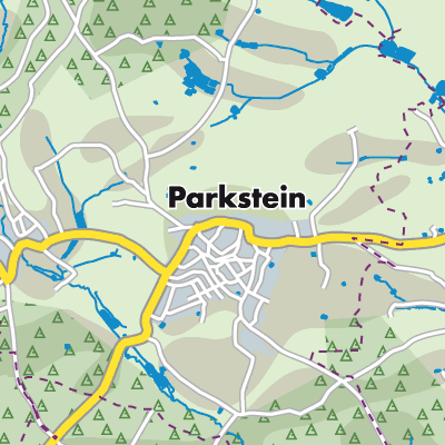 Übersichtsplan Parkstein