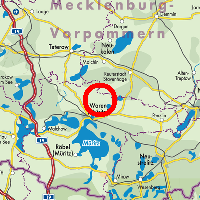 Landkarte Peenehagen