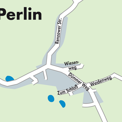 Stadtplan Perlin