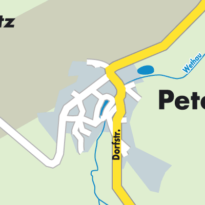 Stadtplan Petersberg