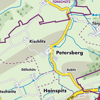 Übersichtsplan Petersberg