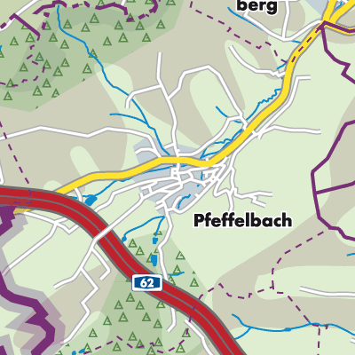 Übersichtsplan Pfeffelbach