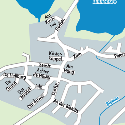 Stadtplan Pinnow