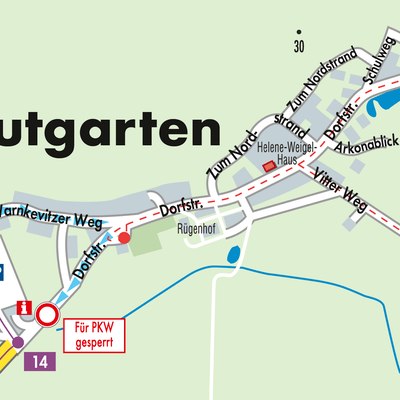 Stadtplan Putgarten