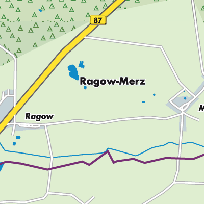 Übersichtsplan Ragow-Merz
