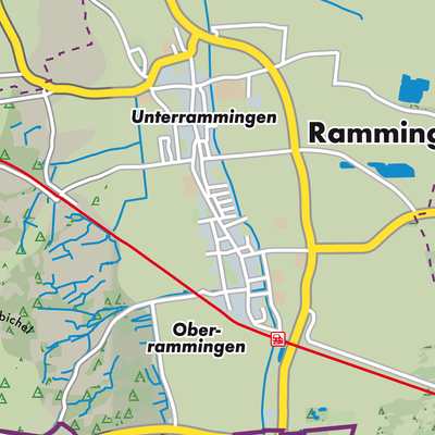 Übersichtsplan Rammingen