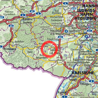 Landkarte Ranschbach