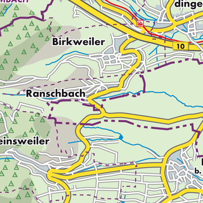 Übersichtsplan Ranschbach