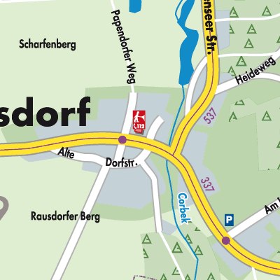 Stadtplan Rausdorf