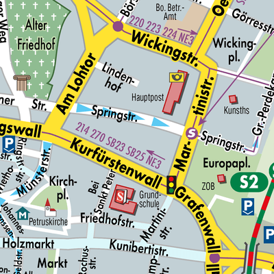 Stadtplan Recklinghausen