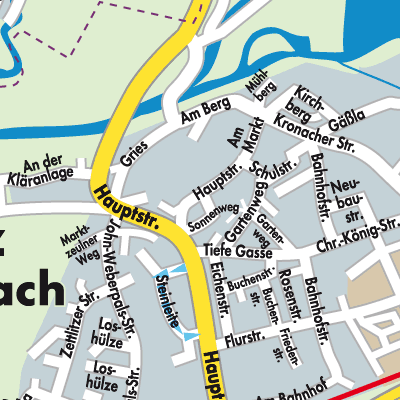Stadtplan Redwitz a.d.Rodach