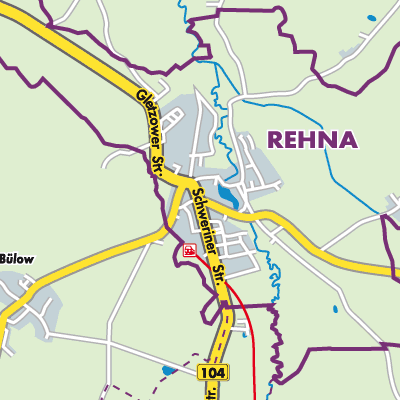 Übersichtsplan Rehna